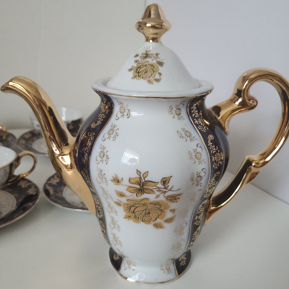Alpine fine china tea set for 6 - Picture 7 of 10